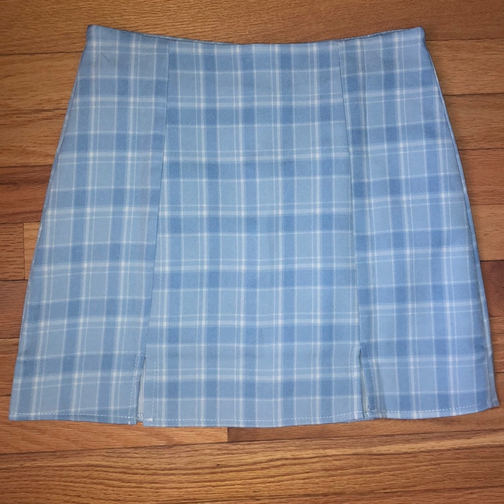 COPY - ROMWE Plaid Skirt NWOT